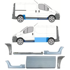 Panel de reparación conjunto para Nissan Primastar 2001-2014 16775