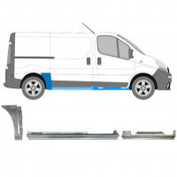 Panel de reparación conjunto para Renault Trafic Opel Vivaro 2001-2014 / SWB / Derecho /  11228