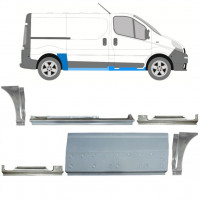 Panel de reparación conjunto para Renault Trafic Opel Vivaro 2001-2014 / SWB /  11230