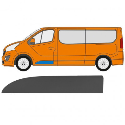 RENAULT TRAFIC 2014- MOLDURA LATERAL DE LA PUERTA DELANTERA / IZQUIERDA