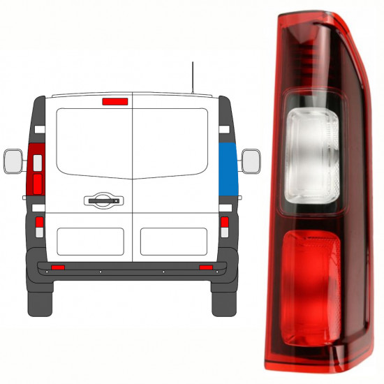 RENAULT TRAFIC 2014- TRASERO LAMPA / DERECHA