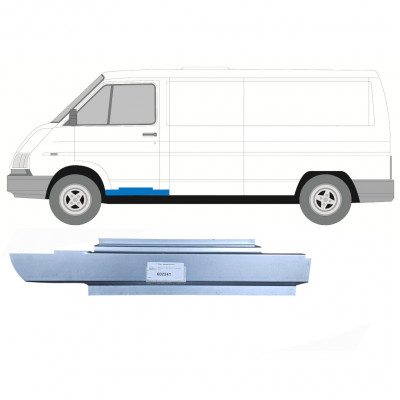 Panel de reparación del umbral puerta delantera para Renault Trafic 1980-2001 / Izquierda 7729