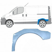 Panel de reparación guardabarros trasero para Opel Vivaro Renault Trafic 2001- / Izquierda 8824