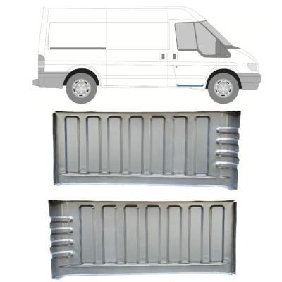 Panel de reparación del peldaño para Ford Transit 2000-2013 / Izquierda+Derecha / Conjunto 15056