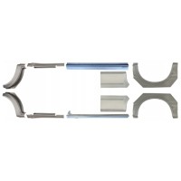 Panel de reparación del umbral + guardabarros trasero para Ford Transit 2000-2013 / Conjunto 12678