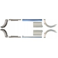 Panel de reparación del umbral + guardabarros trasero para Ford Transit 2000-2013 / Conjunto 12677