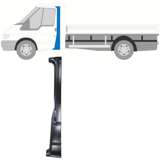 Panel de reparación pilar para Ford Transit 2000-2013 / Izquierda 14899