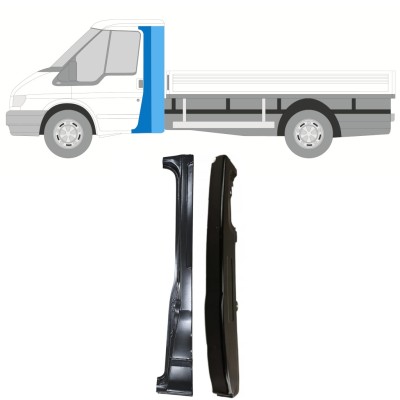Panel de reparación pilar para Ford Transit 2000-2013 / Izquierda / Cabina simple / Conjunto 14901