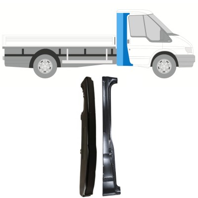Panel de reparación pilar para Ford Transit 2000-2013 / Derecho / Cabina simple / Conjunto 14900