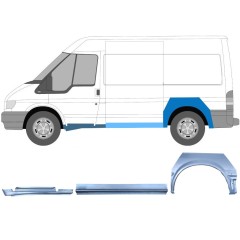 Panel de reparación conjunto para Ford Transit 2000-2013 / Izquierda / 12433