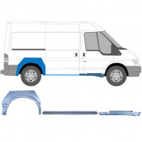 Panel de reparación conjunto para Ford Transit 2000-2013  / SWB / Derecho /  12432