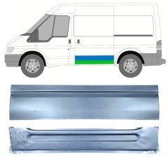 Panel de reparación puerta corredera interna + externa para Ford Transit 2000-2013 / Izquierda / Conjunto 12666