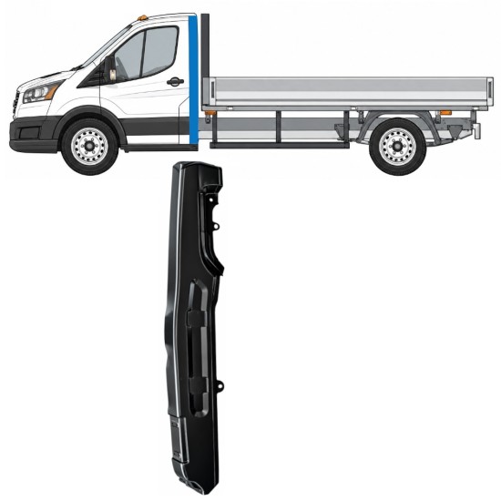 Panel de reparación pilar para Ford Transit 2014- 2014-2026 / Izquierda 17279