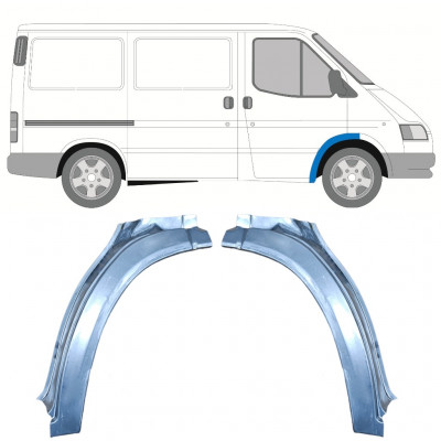 Panel de reparación guardabarros delantero para Ford Transit 1985-1991 / Conjunto 11579