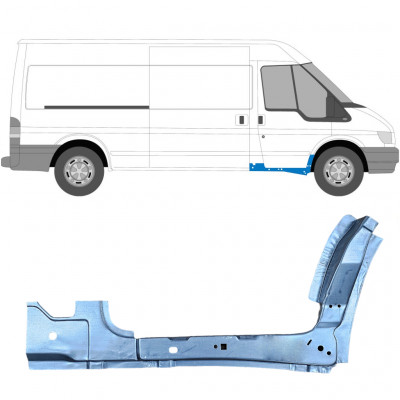 Panel de reparación delantero interno para Ford Transit 2000-2013 / Derecho 7154