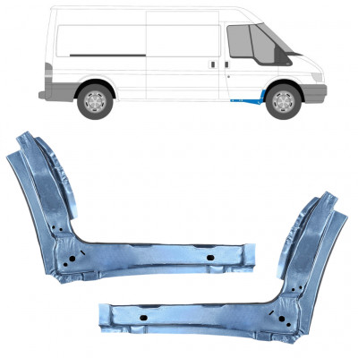 FORD TRANSIT 2000-2013 PANEL DE REPARACIÓN DEL UMBRAL INTERIOR / KIT