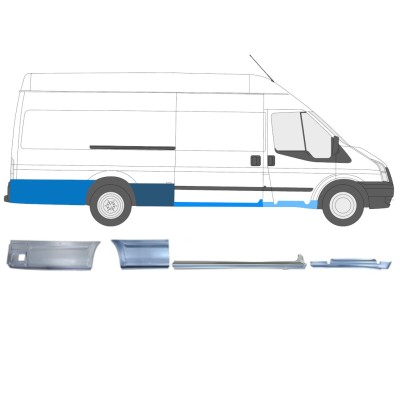 Panel de reparación conjunto para Ford Transit 2000-2013 / Derecho / 14683