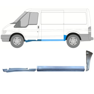 Panel de reparación conjunto para Ford Transit 2000-2013 / Izquierda / 15020