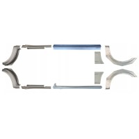 Panel de reparación del umbral + guardabarros trasero para Ford Transit 2000-2013 / Conjunto 12676