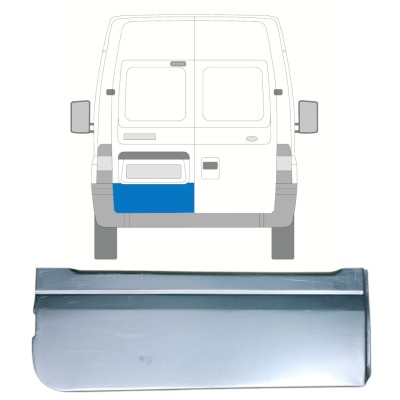 Panel de reparación puerta trasera para Ford Transit 2000-2013 / Izquierda 14533