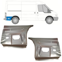 Panel de reparación guardabarros trasero para Ford Transit 2000-2013 / Izquierda+Derecha / Conjunto 11759