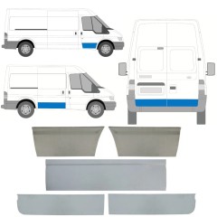 Panel de reparación del puerta para Ford Transit 2000-2013 / Izquierda+Derecha / Conjunto 11388