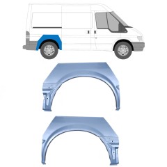 Panel de reparación guardabarros trasero para Ford Transit 2000-2013 / Izquierda+Derecha / Conjunto 10086
