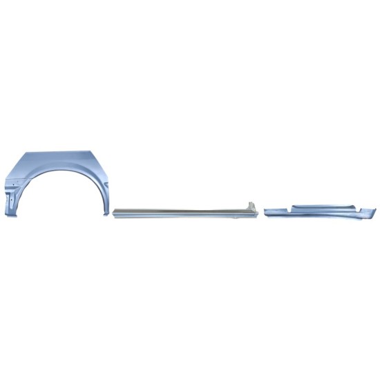 Panel de reparación conjunto para Ford Transit 2000-2013  / SWB / Derecho /  12432
