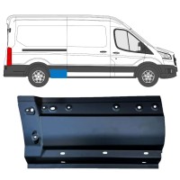 Panel de reparación guardabarros trasero parte delantera para Ford Transit 2014- / Derecho 15346