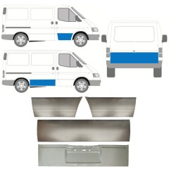 Panel de reparación del puerta para Ford Transit 1986-2000 / Izquierda+Derecha / Conjunto 11396