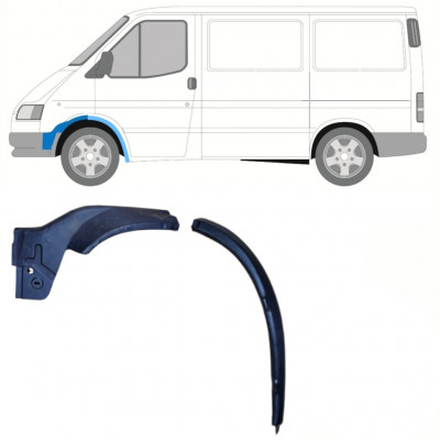 FORD TRANSIT 1991-2000 DELANTERO INTERIOR RUEDA ARCO DE LA RUEDA / KIT / IZQUIERDA