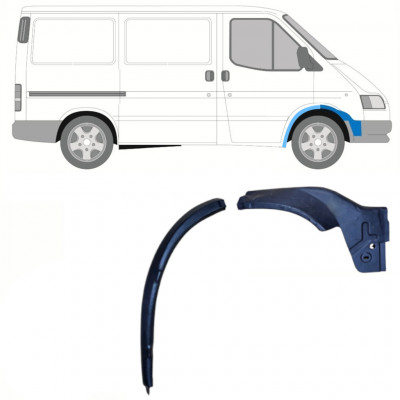 FORD TRANSIT 1991-2000 DELANTERO INTERIOR RUEDA ARCO DE LA RUEDA / KIT / DERECHA