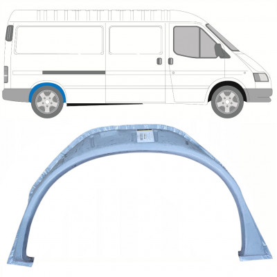 FORD TRANSIT 1991-2000 PANEL DE REPARACIÓN DEL PASO DE RUEDA TRASERO INTERIOR BATALLA LARGA / DERECHA