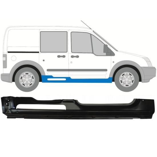Umbral completo para Ford Transit Connect 2003-2013 / Derecho 17148