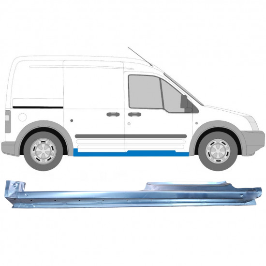 FORD TRANSIT CONNECT 2003-2013 4 PUERTAS COMPLETO PANEL DE UMBRAL / DERECHA