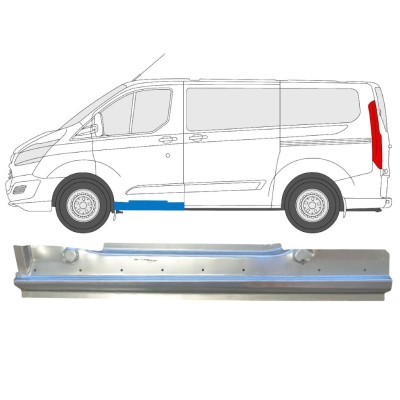 Panel de reparación del umbral para Ford Transit Custom 2013- / Izquierda 14642