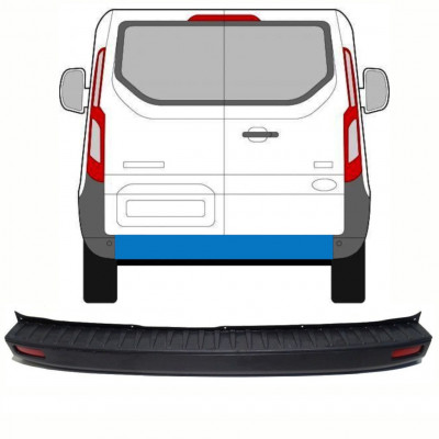 Parachoques trasero para Ford Transit Custom 2013-2017 8361