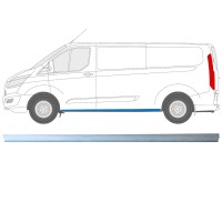 Panel de reparación umbral parte inferior para Ford Transit Custom 2013-2023 / Izquierda 16895