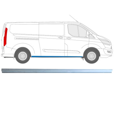 Panel de reparación umbral parte inferior para Ford Transit Custom 2013-2023 / Derecho 16894