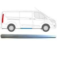 Panel de reparación del umbral de la puerta corredera para Ford Transit Custom 2013-2023 / Derecho 16896
