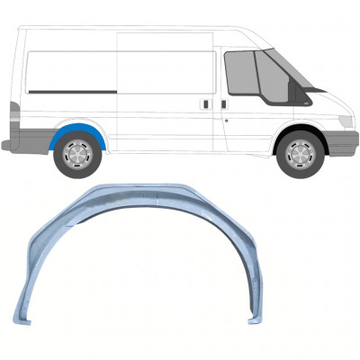 FORD TRANSIT 2000- PANEL DE REPARACIÓN DEL PASO DE RUEDA TRASERO INTERIOR / DERECHA