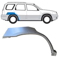 Panel de reparación guardabarros trasero para Mazda Tribute 2001-2008 / Derecho 15780