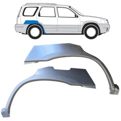 Panel de reparación guardabarros trasero para Mazda Tribute 2001-2008 / Izquierda+Derecha / Conjunto 15782