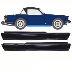 Umbral completo para Triumph TR6 1969-1976 / Izquierda+Derecha / Conjunto 10762