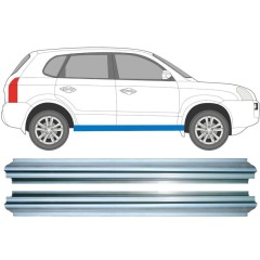 Panel de reparación del umbral para Hyundai Tucson 2004-2010 / Izquierda+Derecha / Conjunto 11352