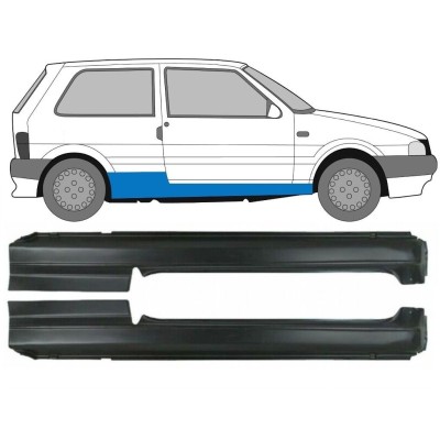 Umbral completo para Fiat Uno 1983-2002 / Izquierda+Derecha / Conjunto 16718