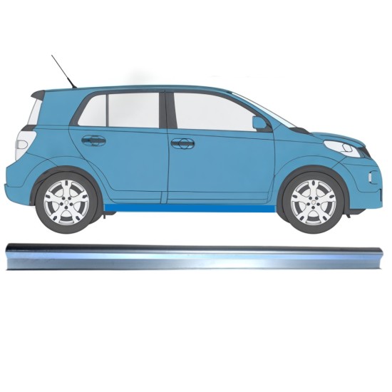 Panel de reparación umbral parte inferior para Toyota Urban Cruiser 2008-2016 / Izquierda = Derecha (simétrico) 15993