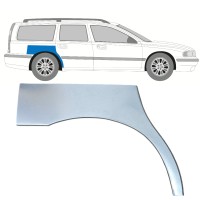 Panel de reparación guardabarros trasero para Volvo S70 V70 2000-2007 / Derecho 17211