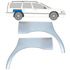 Panel de reparación guardabarros trasero para Volvo S70 V70 2000-2007 / Izquierda+Derecha / Conjunto 17213
