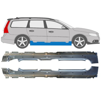 Umbral completo para Volvo V70 2007-2016 / Izquierda+Derecha / Conjunto 16276